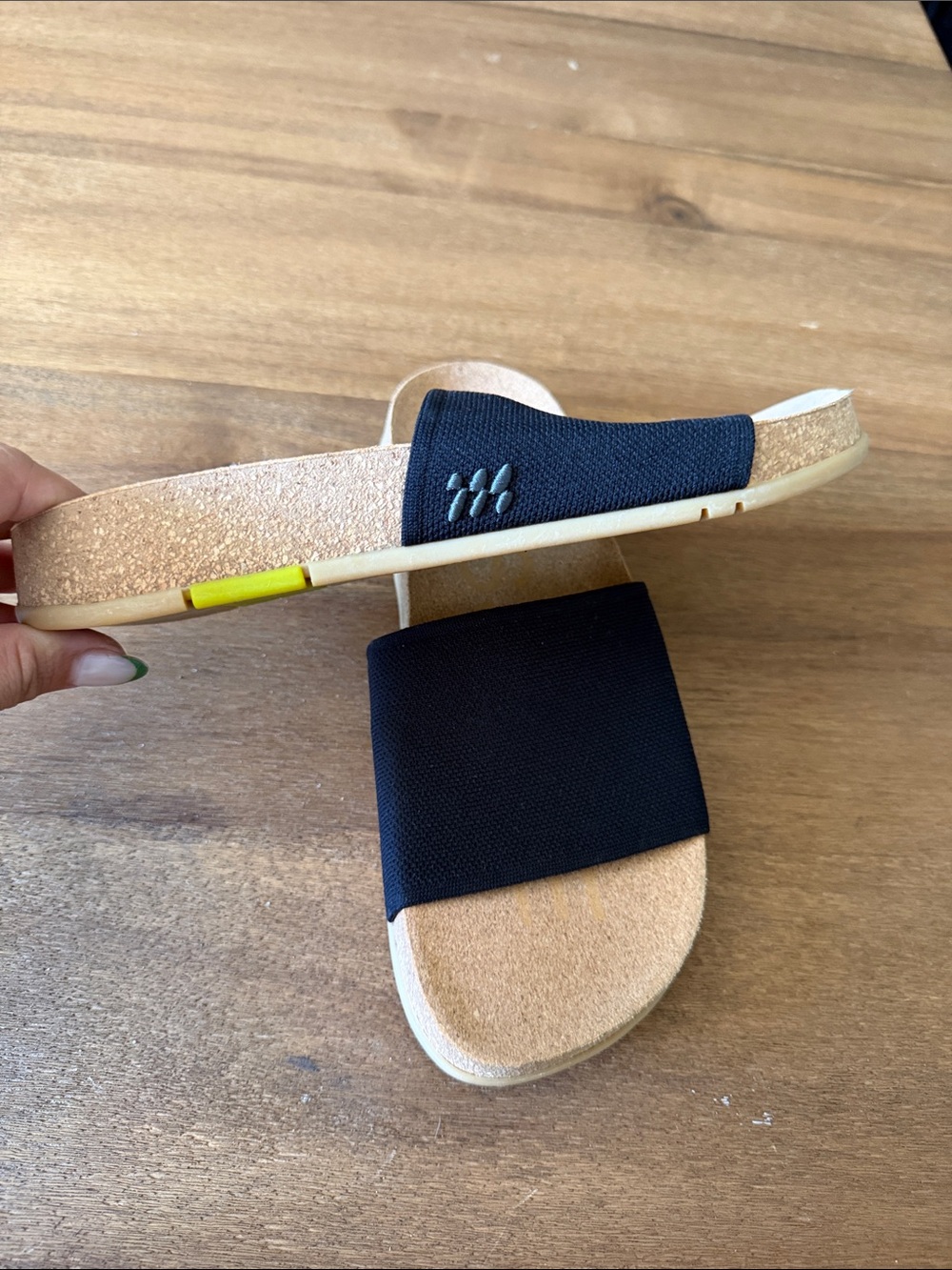 Wess Slide Sandals for Women — Black - Picture 2 of 3